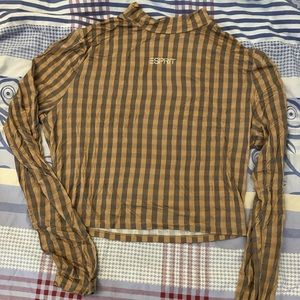 PacSun long sleeve turtleneck crop top